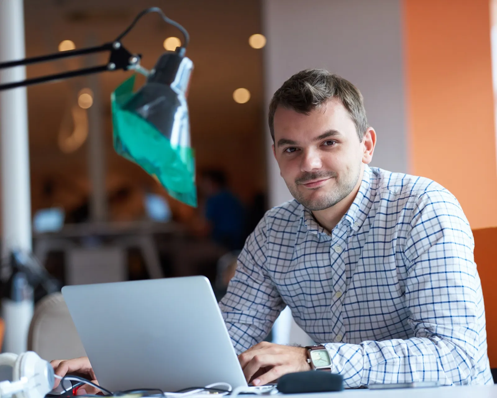 A professional leader in an office setting